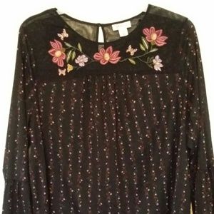 Black Style & Co Blouse